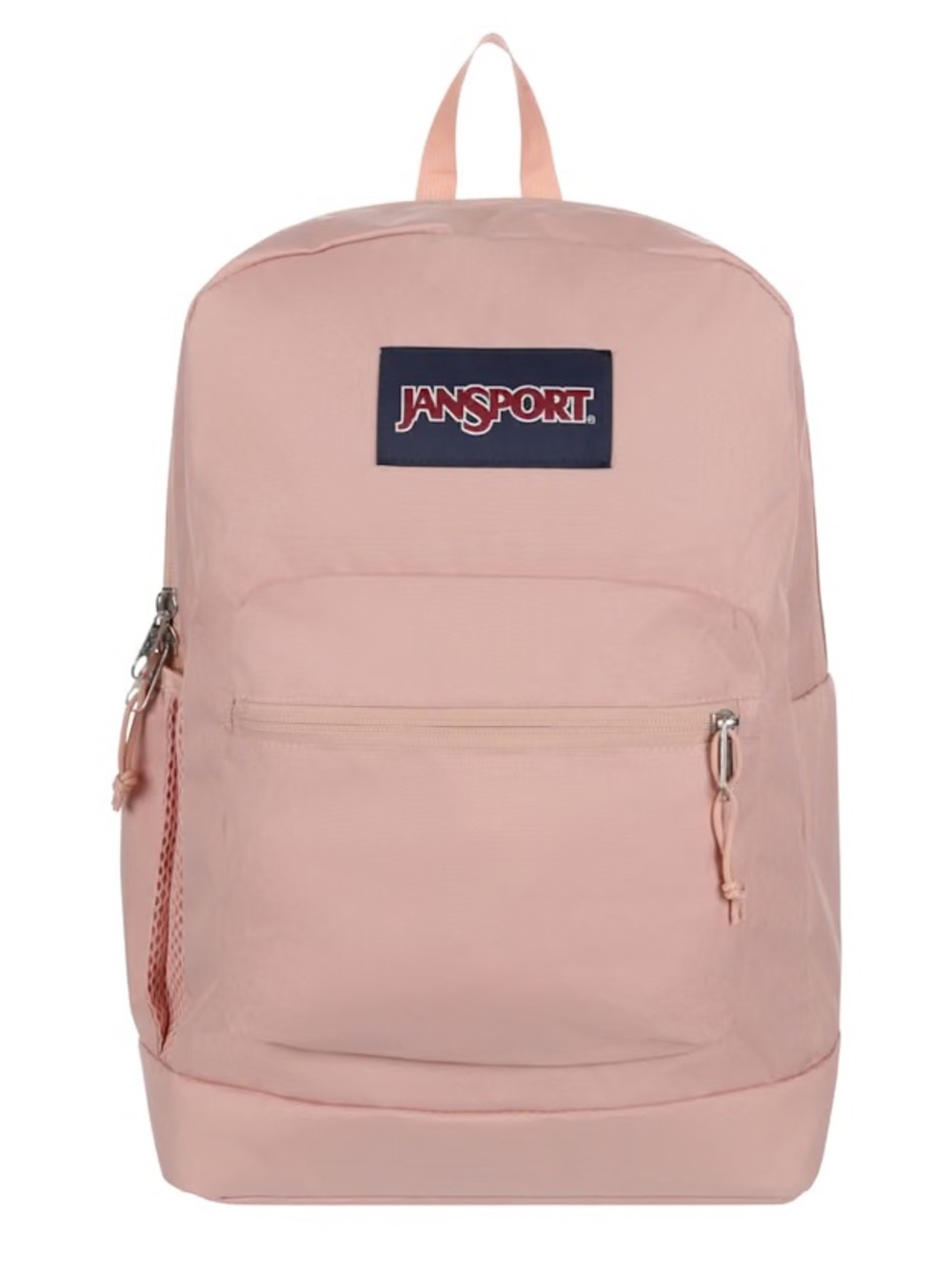 NEW JanSport Cross Town Plus Misty Rose Backpack 15" Laptop Back to School Bag